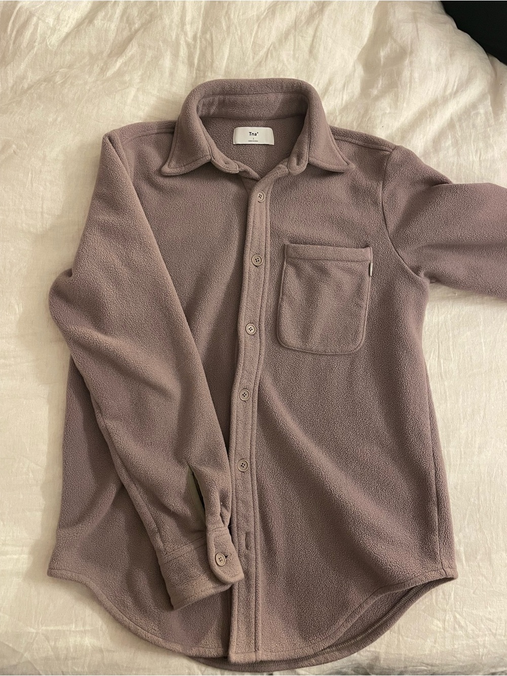TNA Fleece Button-Up Shacker Jacket